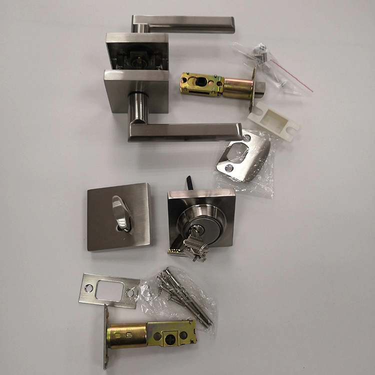 Square Sn Wholesale Zinc Alloy Deadlock Deadbolt Lock Lock Door