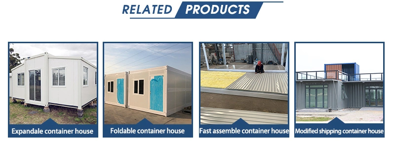 Prefab Environmentally Friendly Prefabricated Energy Efficient Cargo Container Box Homes