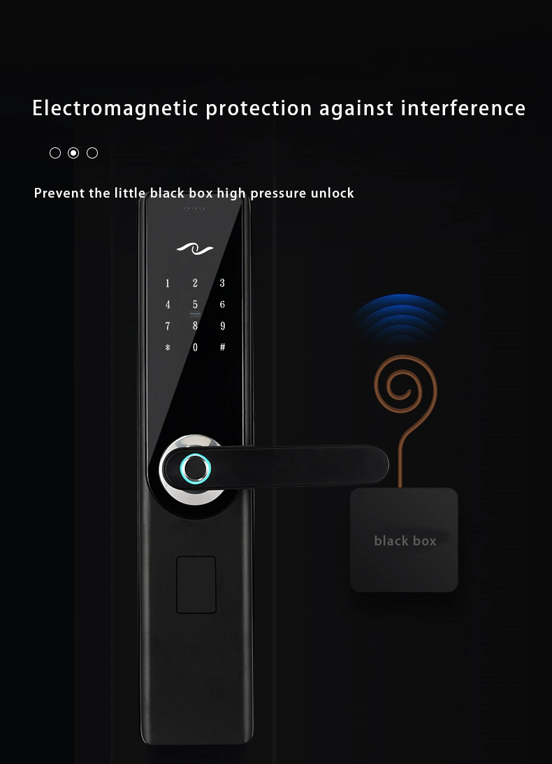 Smart Digital Door Lock WiFi Tuya IC Card Electronic Fingerprint Password Lock