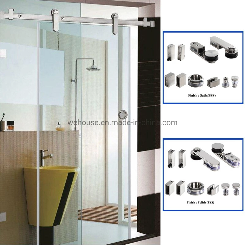 Commercial Brushed Satin Door Pull Finish Residential Rectangular Square Push-Pull Stainless Steel Lever Handle