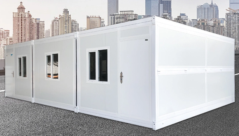 Eco Prefab Modular Collapsible Container Modern Folding Collapsible Office Container Apartment