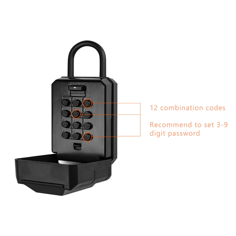 Push Button Safe Lock Keybox Waterproof