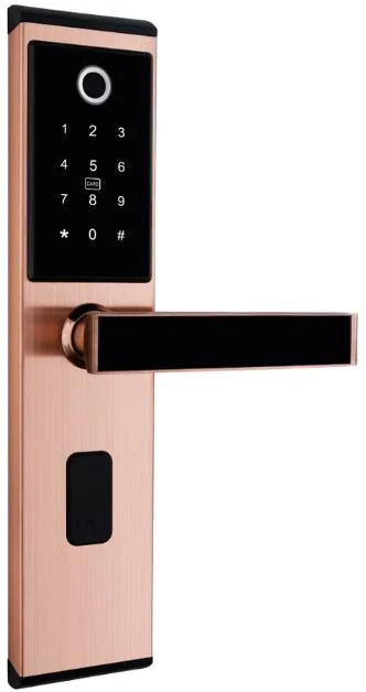 China Factory Stainless Steel Biometric Fingerprint Password RFID Door Lock