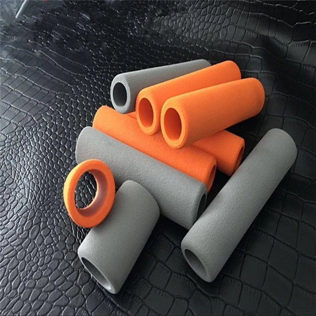 Various Color Design Custom Soft Protective Sponge Hollow Tube Rubber Foam Grip Handle for Fitness Sports Rubber Material Rubber Products Rubber Part