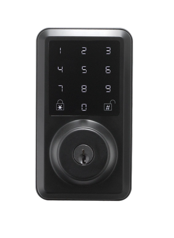 Smart Deadbolt with Key, Fingerprint, Password and Card, Digital Lock, Intelligent Lock Deadbolt