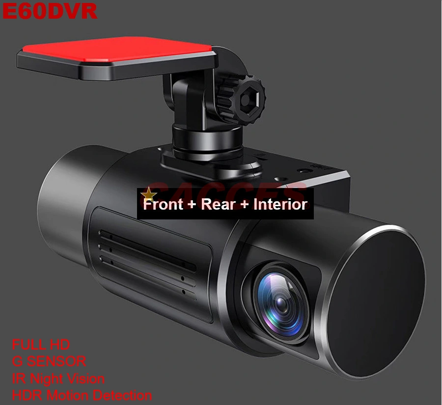 Dash Cam 128GB SD Card 1080P Full HD Car Camera 2560X1440p HD F1.6 Aperture Recorder Ultra Night Vision 170 Wide Angle Smart Dash Camera Loop Record, G-Sensor