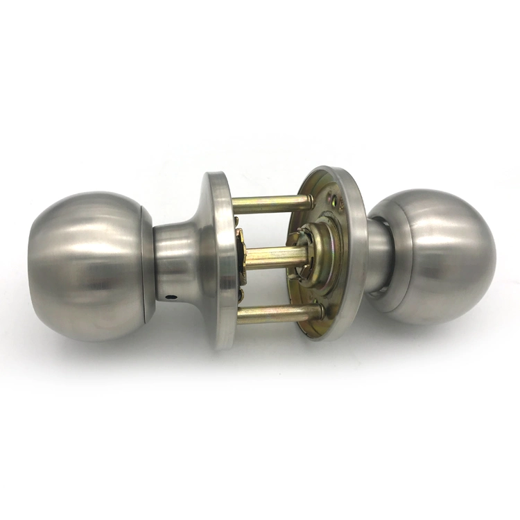 Colombia Chile Peru Cerracol Poli Cerradura De Pomo Stainless Steel Dormitorio Alcoba Entrada Entrance Privacy Bathroom Tubular Cylindrical Knob Door Lock