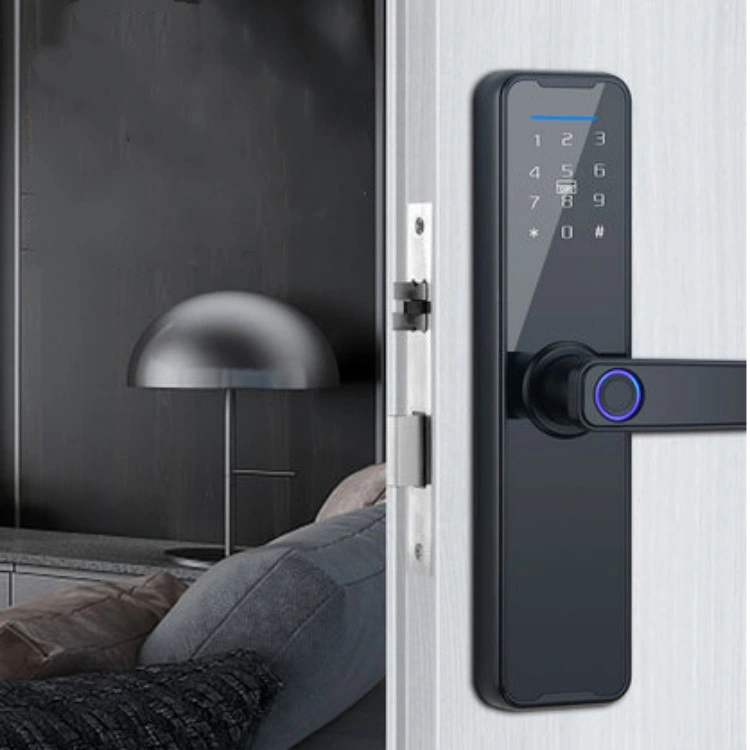 Combination Lock Security Front Door Smart Door Lock Biometric Fingerprint Digital WiFi Lock Smart Lock