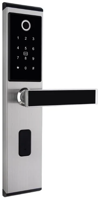 China Factory Stainless Steel Biometric Fingerprint Password RFID Door Lock