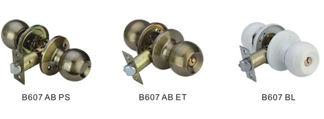 Cheap Price Good Quality Entrance Knob Door Lock (B607 PB)