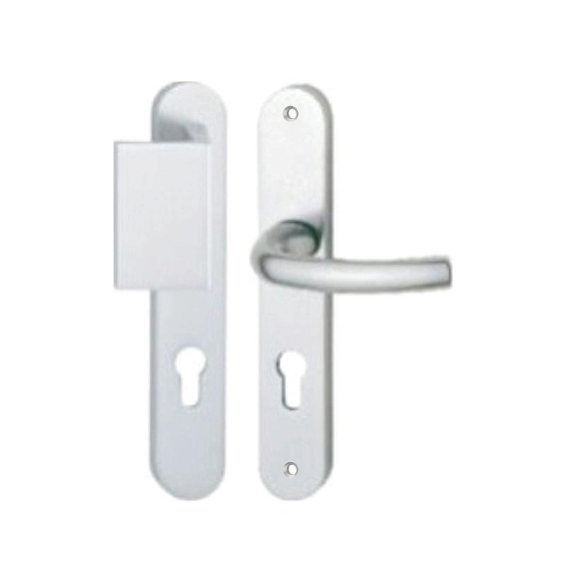 Zinc Alloy Kitchen Interior Double Sided Long Lever Type Wooden Door Lock Set Handle