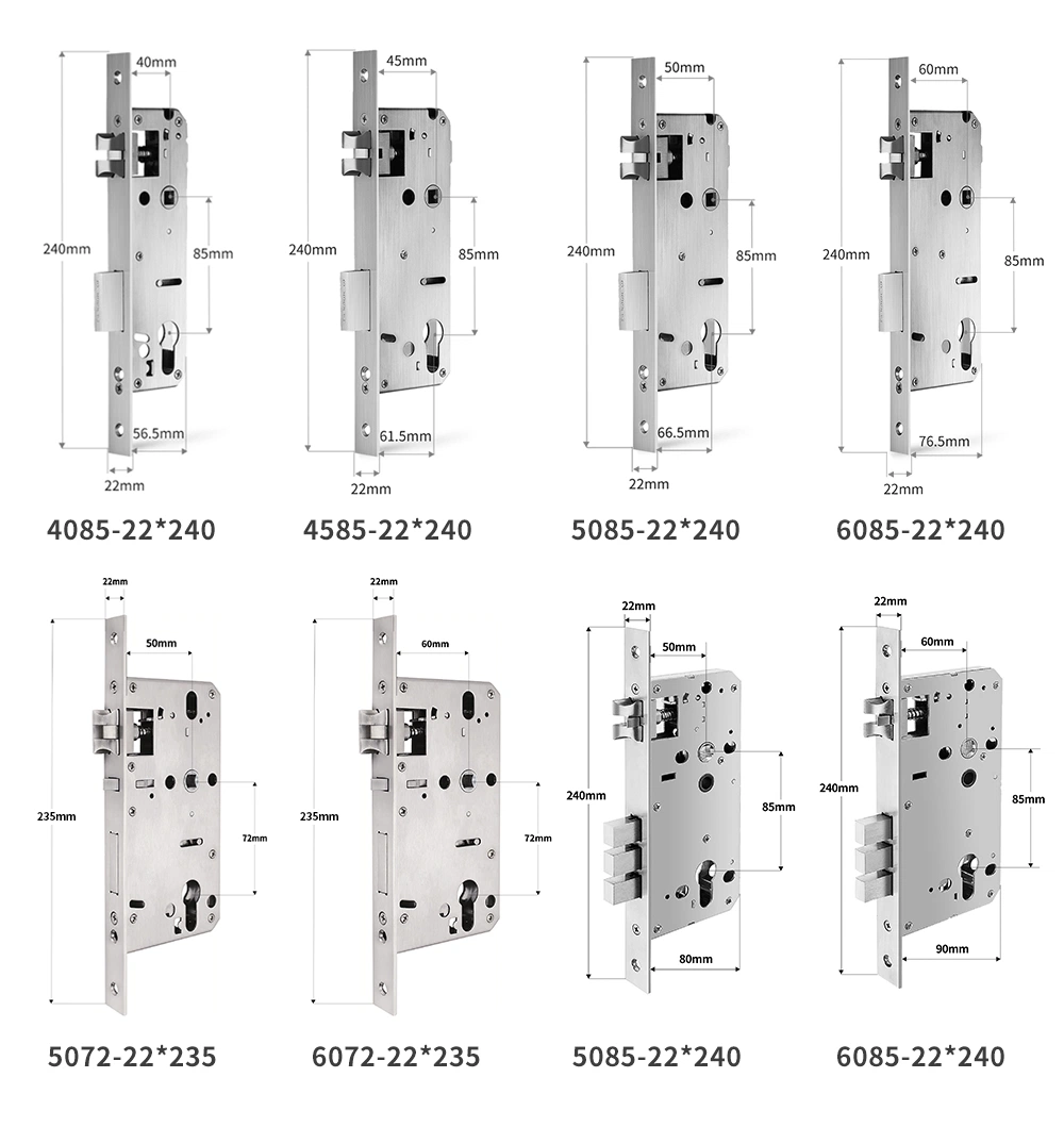 Tuya APP Adjustable Cylinder Size Waterproof Smart Cylinder Lock