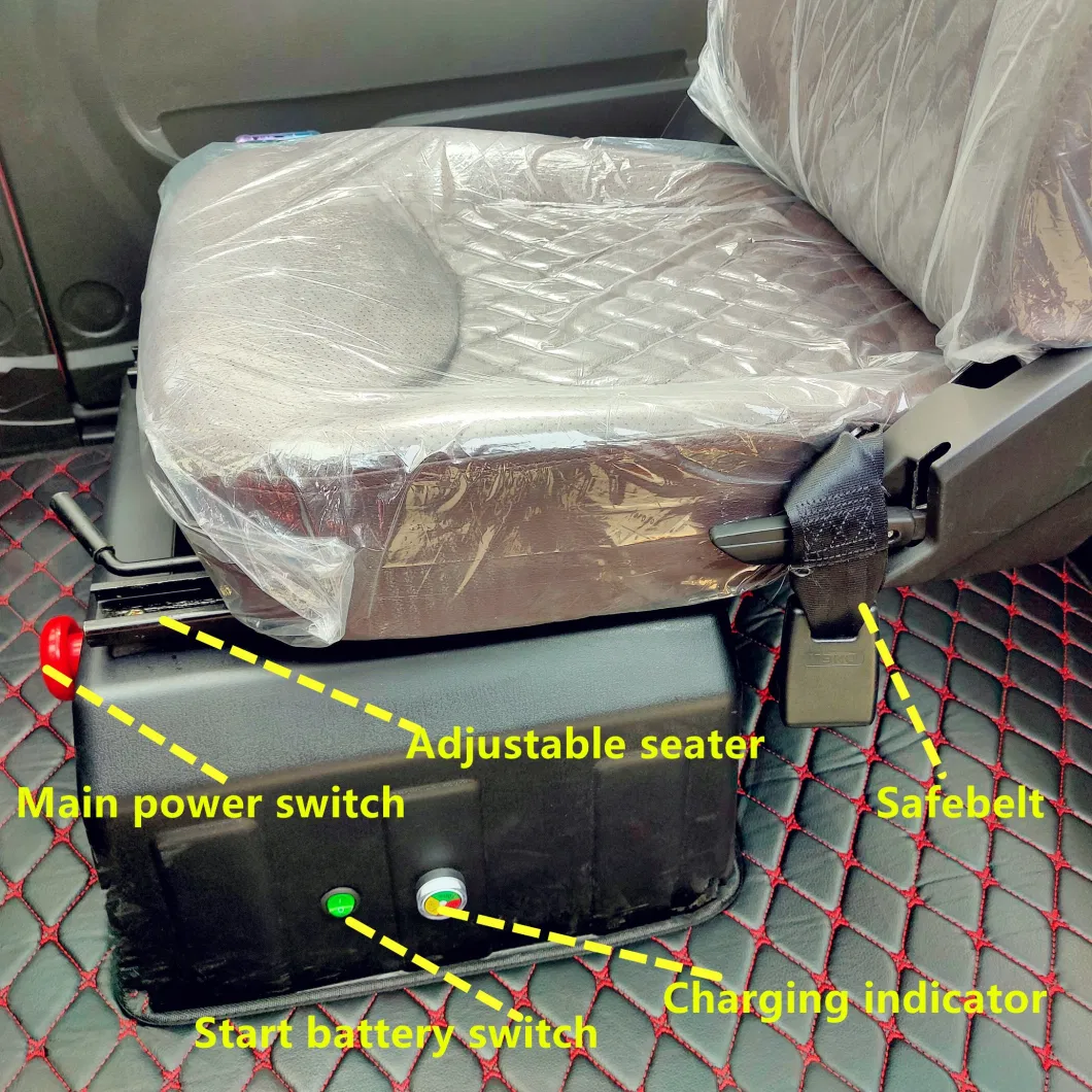 Electric Four Wheel Mini Smart Cargo Van Pickup with One Seater