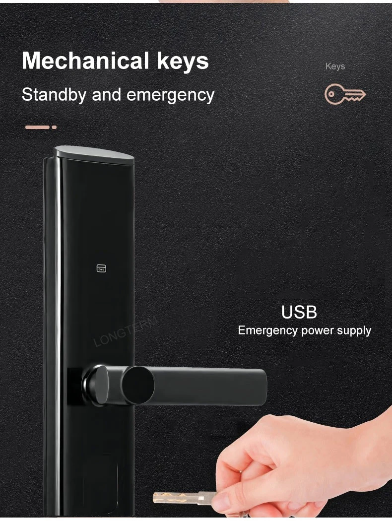 WiFi Tuya Code RFID Card Electronic Fingerprint Smart Door Lock