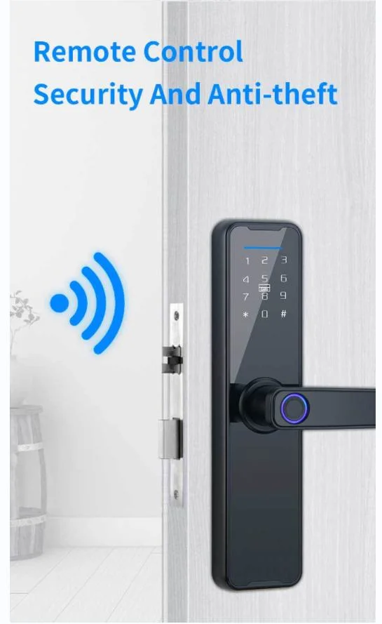 Smart Lock Fingerprint Unlock Door Hardware Furniture Hardware