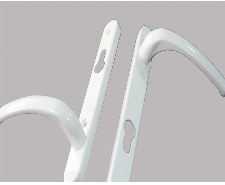 Customized White Aluminum Alloy Bedroom Handle for Modern Interior Door