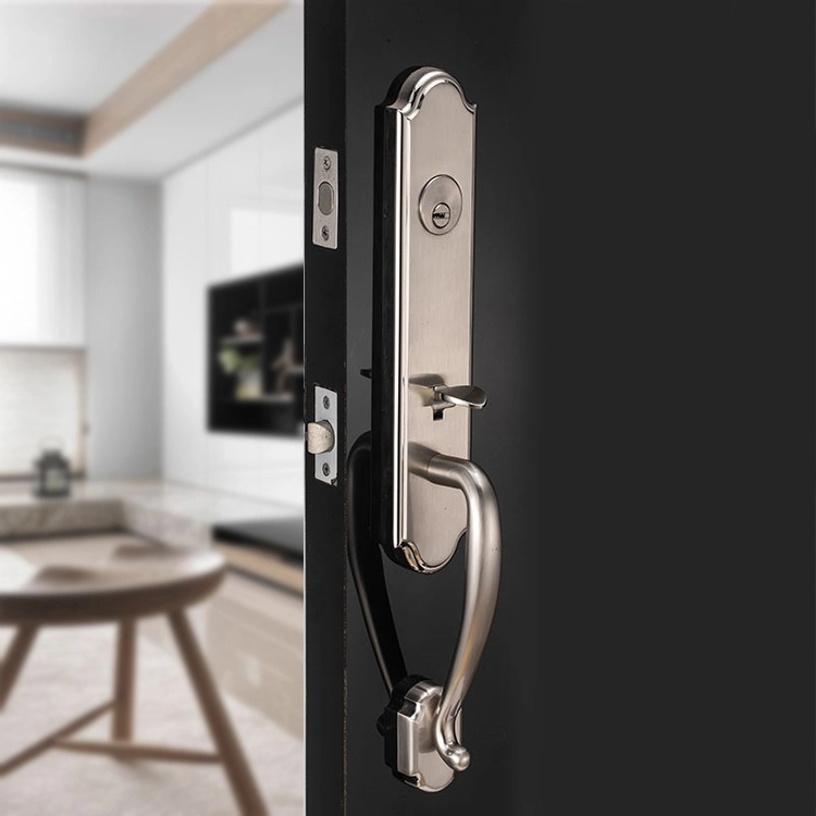 Hotel Basic Solid Zinc Alloy Keys Handle Mechanical Door Lock