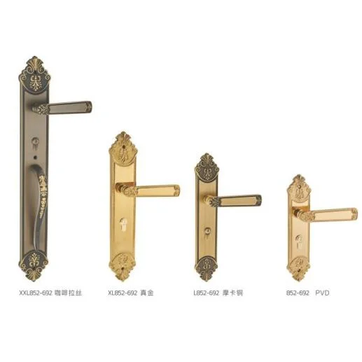 New Model Classical Brass Mortise Door Lock Handle