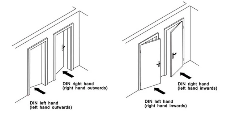 High Security Anti-Theft Door Lock Hardware Middle East Wooden Door Brass Latch Rim Door Lock (608)