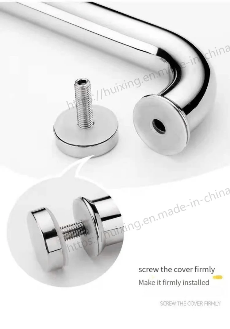 O Type Classic Commercial Slide Bathroom Shower Interior Pull Glass Door Handle