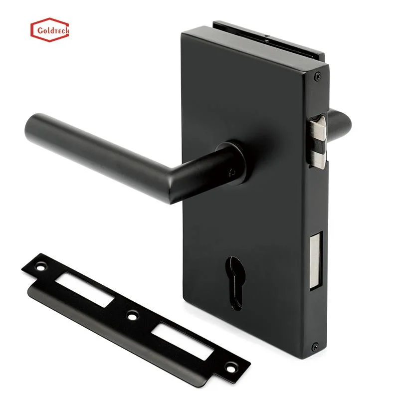 Stainless Steel 304 Big Office Glass Door Lock Lever Security