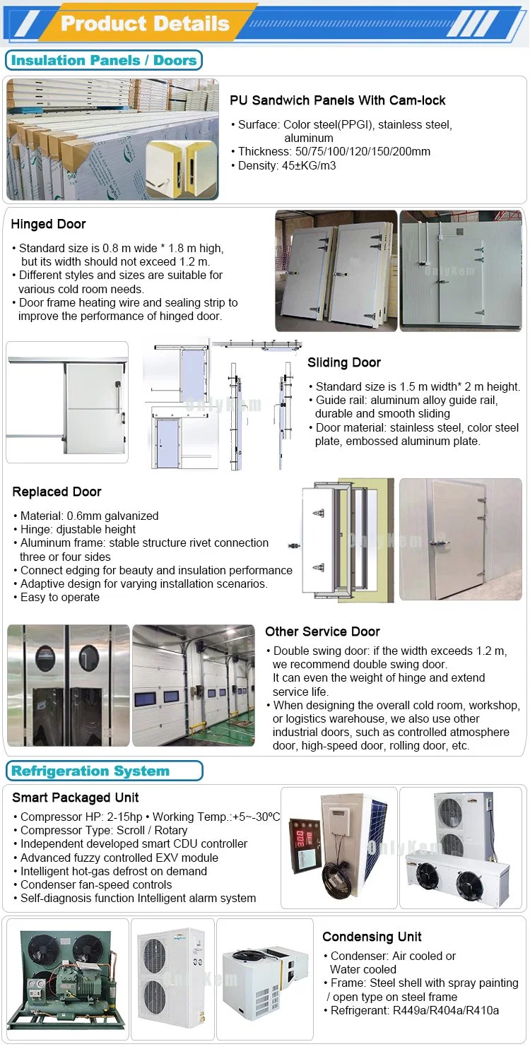 Basic Customization Freezer Room Kits Blast Freezercold Room