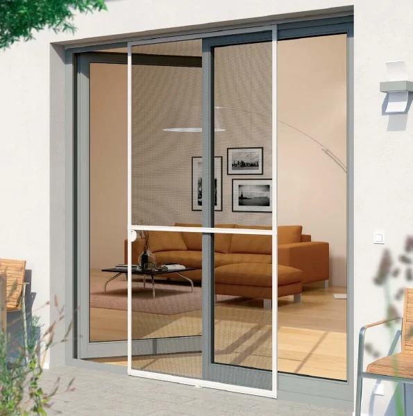 China Factory Directly Sale Wood Frame Sliding Door System Aluminium Sliding Door Kit and Lock with Double Glass