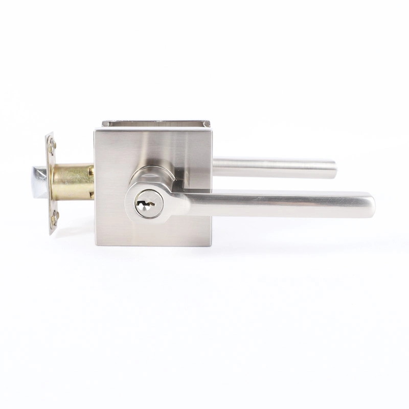 Smart Design Room Door Cylindrical Zinc Alloy Lever Handle Door Lock Price