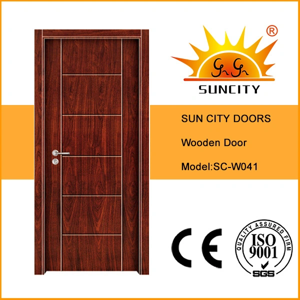 Used Wooden Luxury Main Door, Wood Door Design (SC-W041)