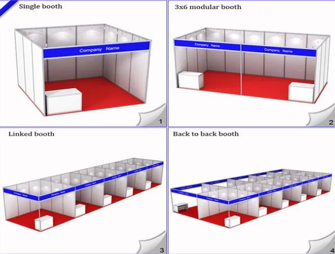 2023 Reliance Alu Aluminum Display Exhibition Booth Stand 2023 New Design Manufacturer Aluminum Aluminium Construction