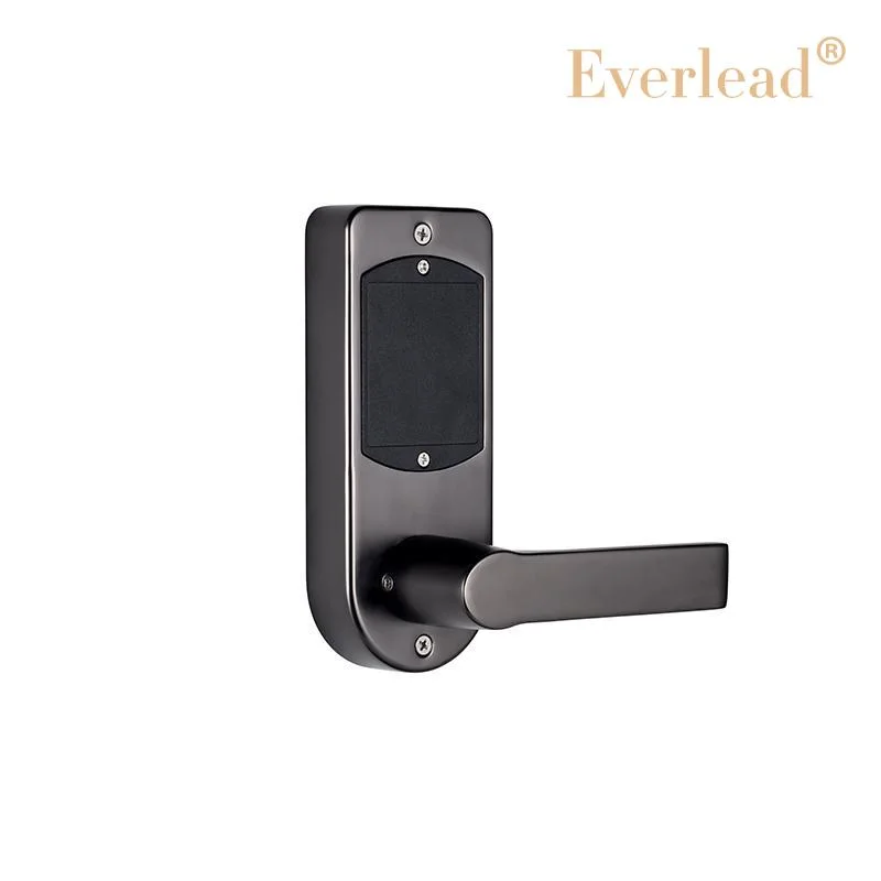 Electronic Door Lock with Key Mortise Door Handle RFID Smart Lock for Hotel