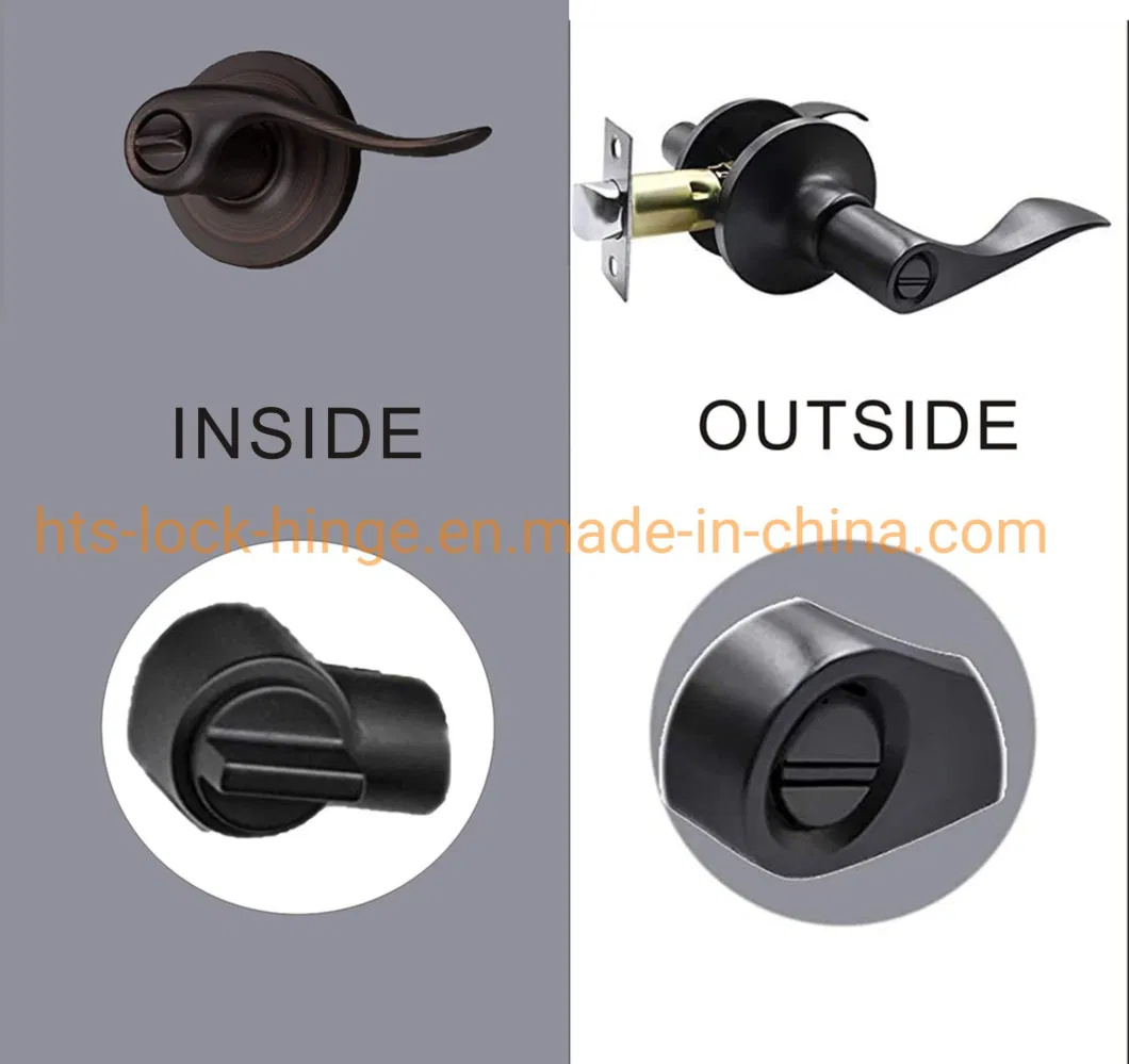 Tubular Lever Lock Tubular Keyed or Keyless by Zinc Alloy or Aluminum for Passage or Entrance or Privacy and Storeroom Lever Lock