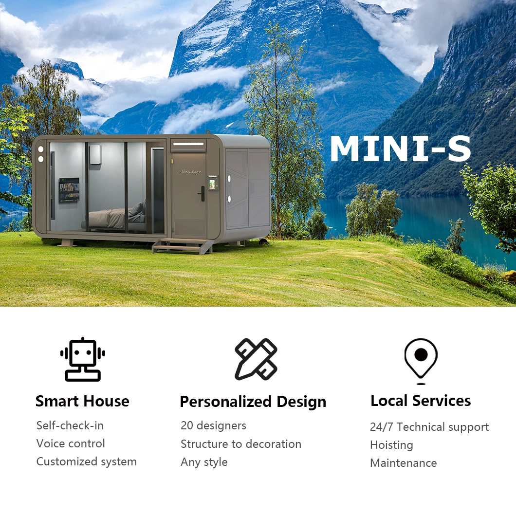 Prefabricated Mini House Micro Flat Nano Apartment Small-Space Living Home