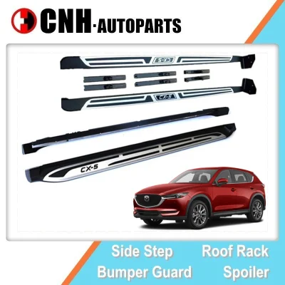  Aluminum Side Step for Mazda Cx-5 2017 2018 2020 Cx5 Running Boards