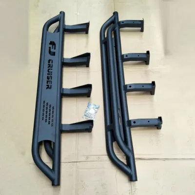 Toyota Fj Cruiser 2007-2014 Black Cast Iron Auto Side Step