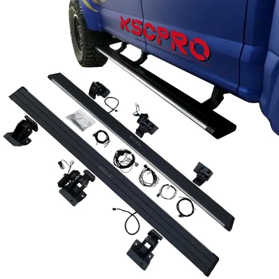KSCPRO Automatic Retract Power Running Board Electric Side Step for Ford F150 F250 F350