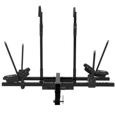 Hitch Bike Rack for 2 Bikes Carrier Hitch Bicycle Rack Universal Aluminum Carrier Mount Car Bike Roof