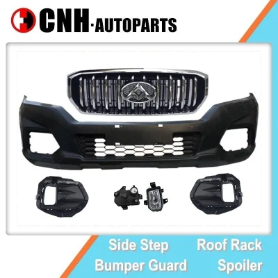 Front Grille, Bumper and Fog Light for Maxus T60 T70 Mg Extender