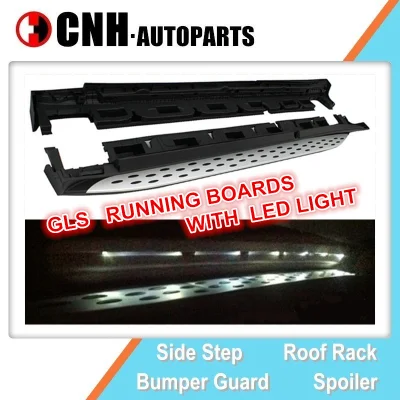 Auto Accessory OE Running Boards for Mercedes-Benz Gl 2013 GLS 2016 X166 Side Step Stirrups
