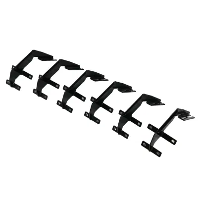 Running Board for 15-20 Ford F150 Super Crewcab|Black Aluminum Alloy + ABS