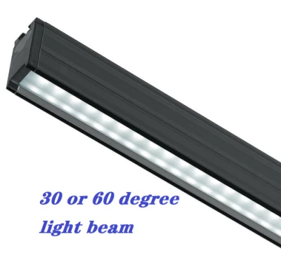 Commercial Indoor Home Office Classroom School Corridor Linkable T8 Chandelier PBT Housing Surface Mounted Ceiling Suspended Batten Pendant LED Linear Light