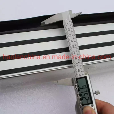 Low Price Car Aluminum Black Straight Surface Foot Step Wholesale Auto Body Universal Running Board for VW Tiguan L 2017+