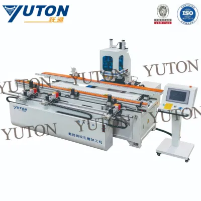 CNC Automatic Door Leaf Hardware Slot Mortise Machine