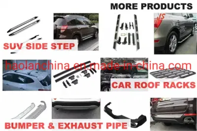 Auto Accessory SUV Series Side Step for Explorer/Edge/CRV/Captiva/Compass/Outlander/Touareg/Wildlander/Highlander