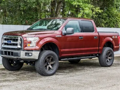 Auto Truck Running Boards 3 Inch Black Nerf Bar for F150 Supercrew 2018
