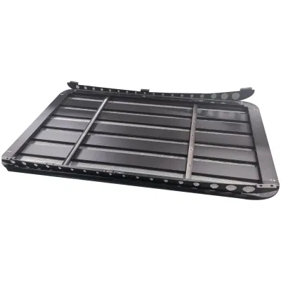 Auto Parts Roof Rack 2017 2018 2019 2020 2021 for Prado Land Cruiser Patrol Aluminum Alloy Flat Platform