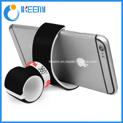 2018 Hot Sell Multifunction Rubber Mobile Phone Holder Universal Double C Type Mobile Phone Support for Offices Gym Car Bike Ect.
