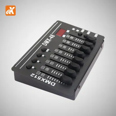 Model Kt-Mc48 Mini Console 5V 2W Power DMX512/1990 Signal Output 4-Digit Digital Quick Step Soft Light 99 Steps Each Program
