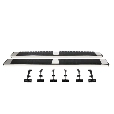 Truck Accessories Silver Stainless Steel Running Board for 09-18 Dodge RAM 1500 Quad Cab 6 Inch
