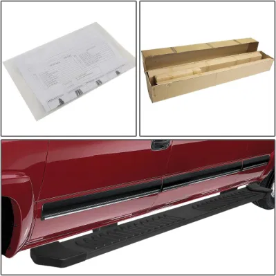 Pickup Auto Accessories Side Step Side Bar for 2009-2018 RAM 1500 2010-2021 RAM 2500 3500 Crew Cab 2019-2021 RAM 1500 Classic Crew Cab